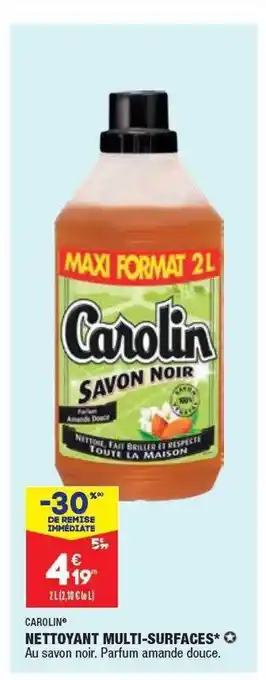 Nettoyant multi-surfaces carolin