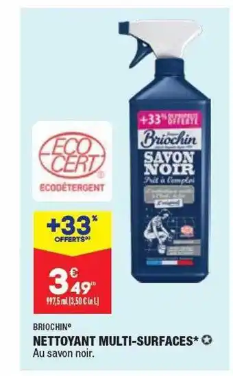 ALDI Nettoyant multi-surfaces briochin offre