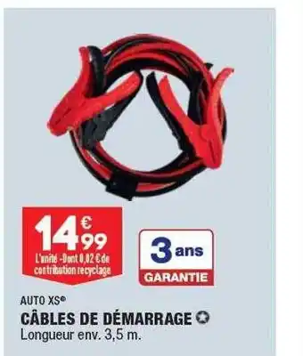 ALDI Câbles de démarrage auto xs offre