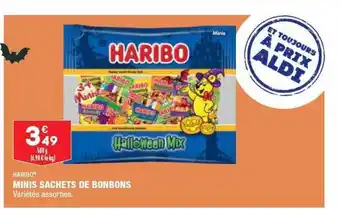 ALDI Minis sachets de bonbons haribo offre