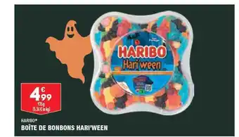 ALDI Boîte de bonbons hari'ween haribo offre