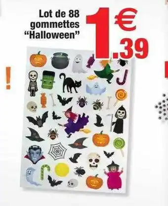 Bazarland Lot de 88 gommettes offre