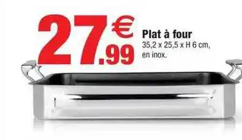 Bazarland Plat à four offre