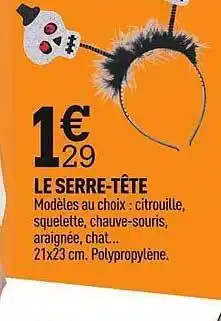 Centrakor Le serre-tête offre