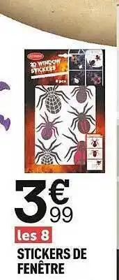 Centrakor Stickers de fenêtre offre