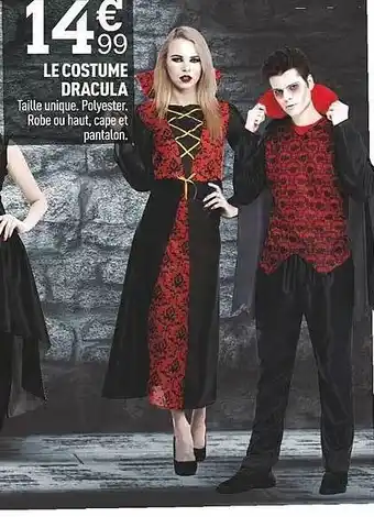 Centrakor Le costume dracula offre
