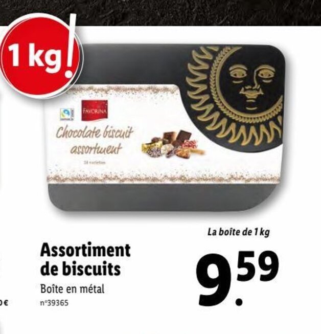 Promo Assortiment De Biscuits chez Lidl