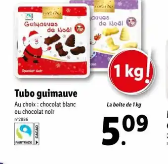 Lidl Tubo Guimauve offre
