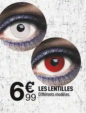 Centrakor Les lentilles offre