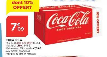 Maximarché Coca cola offre