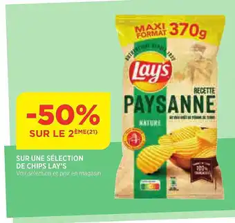 Maximarché Chips lay's offre