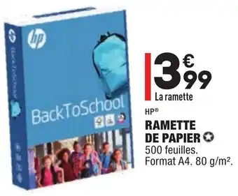 ALDI Ramette De Papier offre