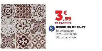Dessous de plat
