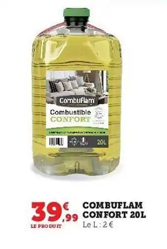 Super U Combuflam confort 20 l offre