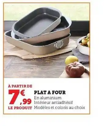 Super U Plat à four offre