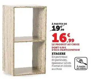 Super U Étagère offre