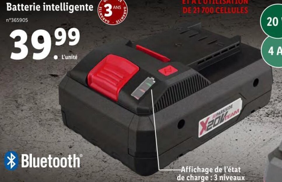Promo Batterie Intelligente chez Lidl