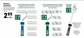 Lidl Rouleaur A Peinture offre