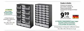 Lidl Casier a Tiroirs offre
