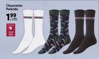 Lidl Chaussettes Parkside offre