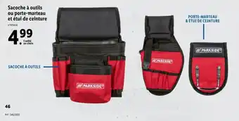 Lidl Sacoche A Outils Ou Porte-Marteau Et étui De Ceinture offre