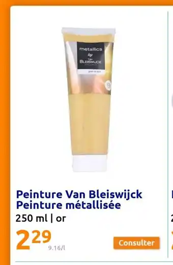 Action Peinture Van Bleiswijck Peinture Métallisée offre
