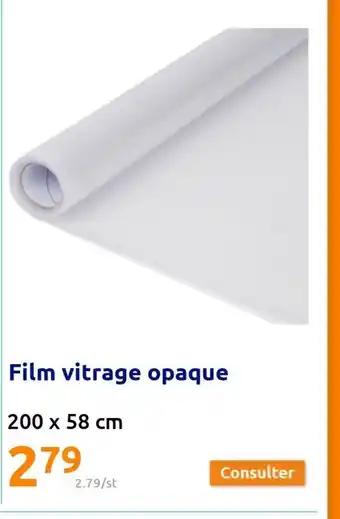 Action Film Viitrage opque offre
