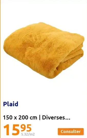 Action Plaid offre