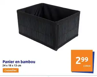 Panier En Bambou