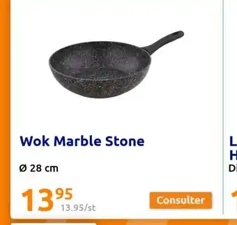 Wok Marble Stone