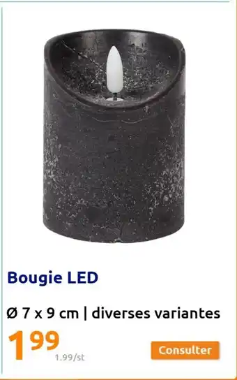 Action Bougie LED offre