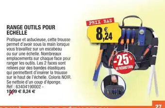 Outiror Range Outils Pour Echelle offre