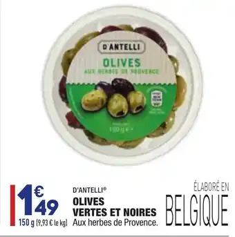 ALDI Olives Vertes Et Noires offre