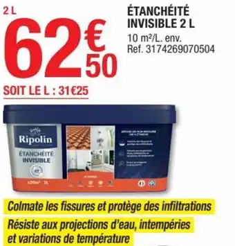 Étanchéité invisible 2 L