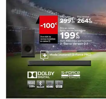 BUT Barre de son 2.1 offre