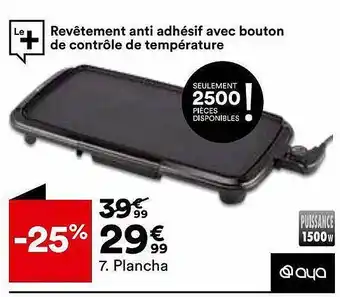 BUT Plancha aya offre