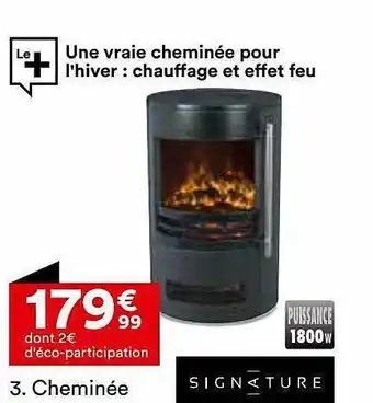 BUT Cheminée signature offre