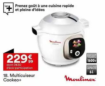 BUT Multicuiseur cookeo+ moulinex offre