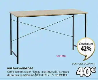 JYSK Bureau vandborg offre