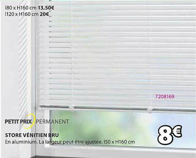 Promo Store vénitien bru chez JYSK