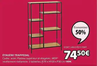 JYSK Étagère trappedal offre
