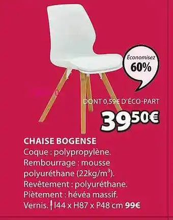 JYSK Chaise bogense offre