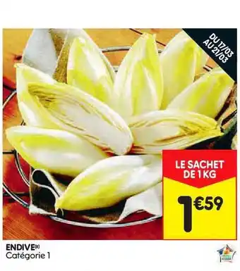 Leader Price Endive offre