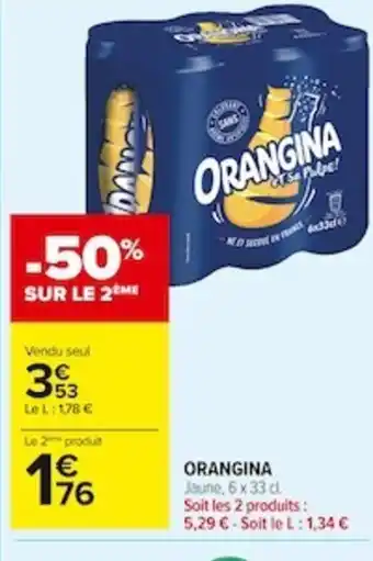Carrefour Market Orangina offre