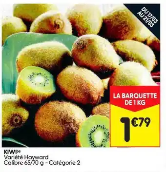 Leader Price Kiwi Hayward offre
