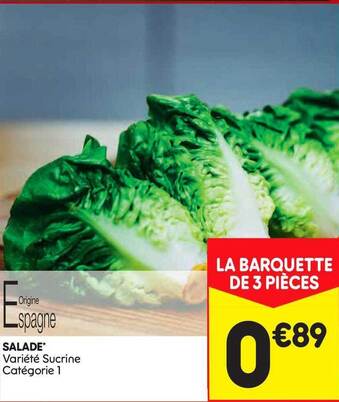 Leader Price Salade offre