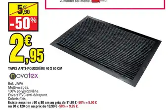 E.Leclerc Tapis Anti-Poussière 40x60cm offre