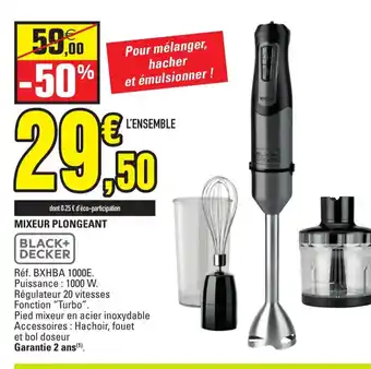 E.Leclerc Mixeur Plongeant offre