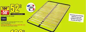 E.Leclerc Cadre a Lattes 140x190cm offre