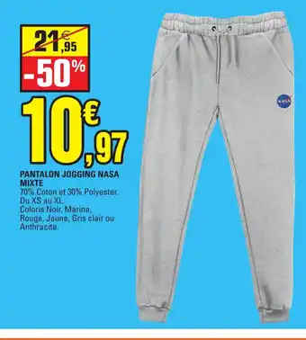 Pantalon Jogging Nasa Mixte